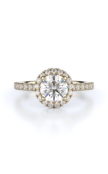 Halo Style Diamond Engagement ring 
(Center Diamond Not Included)