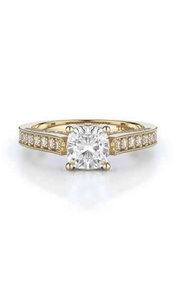 Sidestone Style Diamond Engagement ring 
(Center Diamond Not Included)