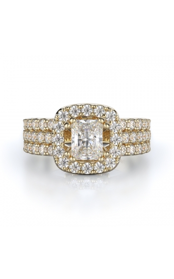 Halo Style Diamond Engagement ring 
(Center Diamond Not Included)