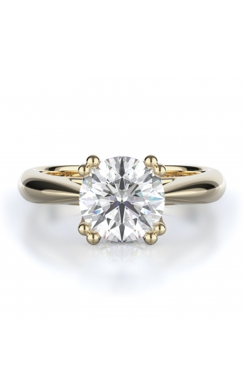 Solitaire Style Diamond Engagement ring 
(Center Diamond Not Included)