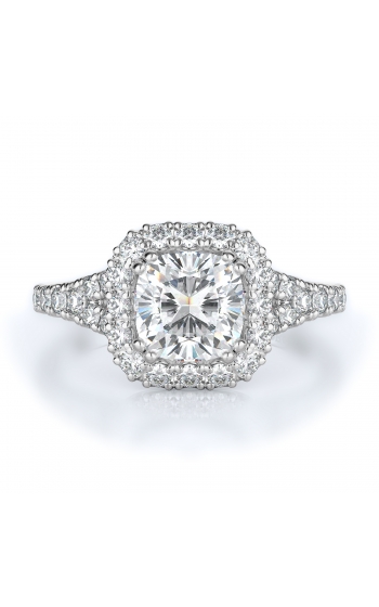 Halo Style Diamond Engagement ring 
(Center Diamond Not Included)