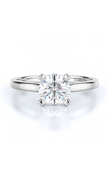 Solitaire Style Diamond Engagement ring 
(Center Diamond Not Included)