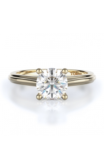 Solitaire Style Diamond Engagement ring 
(Center Diamond Not Included)