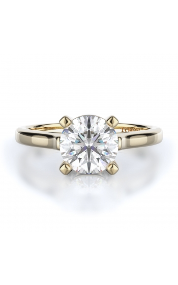 Solitaire Style Diamond Engagement ring 
(Center Diamond Not Included)