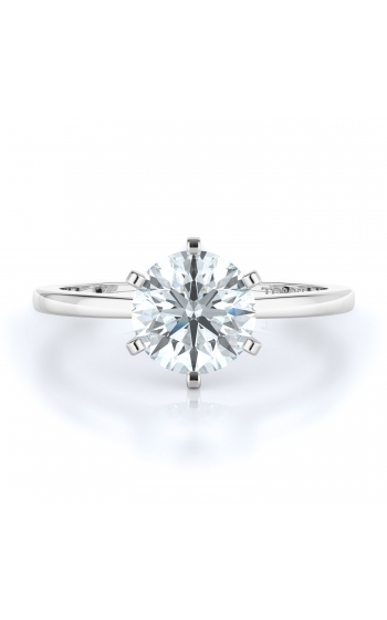 Solitaire Style Diamond Engagement ring 
(Center Diamond Not Included)