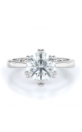 Solitaire Style Diamond Engagement ring 
(Center Diamond Not Included)