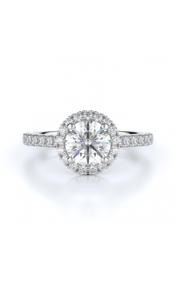 Halo Style Diamond Engagement ring 
(Center Diamond Not Included)