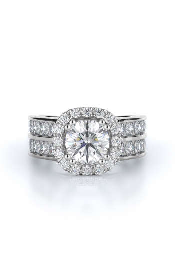 Halo Style Diamond Engagement ring 
(Center Diamond Not Included)