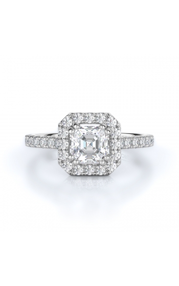 Halo Style Diamond Engagement ring 
(Center Diamond Not Included)