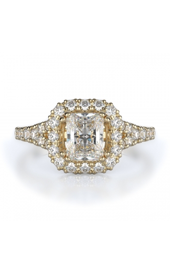 Halo Style Diamond Engagement ring 
(Center Diamond Not Included)